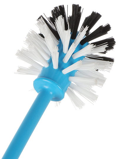 Ерш для туалета Мультипласт, Стандарт, напольный, пластик, голубой, MPG961031/962304