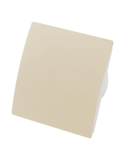 Вентилятор вытяжной настенный, Luna, установочный диаметр 100 мм, 13 Вт, 105 м³/ч, слоновая кость, Серия SFERA, LUNA SF 100ivory