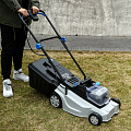 Газонокосилка электрич, аккум, Deko, DKLM40V PRO, 40 см, 40 л, 20-57.5 мм, 2х20В, 2x4Aч, 2 Акб, 063-