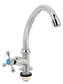 Смеситель для кухни, Frap, с кран-буксой, для одного типа воды, хром, F4108 - фото 3