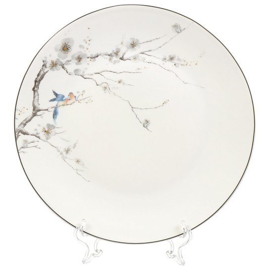 Тарелка обеденная, фарфор, 27 см, круглая, Springtime, Fioretta, TDP630
