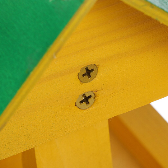 Кормушка для птиц Комплект-Агро, Избушка, цветная