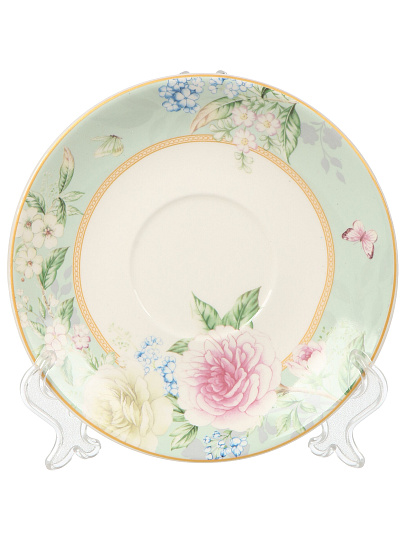 Чайная пара керамика, 2 предмета, на 1 персону, Розы, B060809