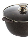Кастрюля алюминий, антипригарное покрытие, 4 л, крышка стекло, Мечта, Premium violet, 44904 - фото 5