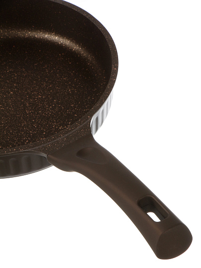 Сковорода литой алюминий, 28 см, антипригарное покрытие, Kukmara, Stella, мокко, ссм280а