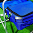 Кресло складное 56х64х91 см, синее, ткань, со столиком, с карманом, 100 кг, Y9-028 - фото 6
