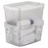 Ящик для хранения, 2.3 л, 21.1х14.1х11 см, с крышкой, матовый кристалл, Keeplex, Trendy, KL350111000 - фото 5