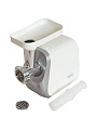 Мясорубка электрическая Econ, ECO-1050MG, 1600 Вт, реверс, 1.8 кг/мин, пластик, 2 насадки, с отсеком для хранения насадок, белый, серебристая - фото 2