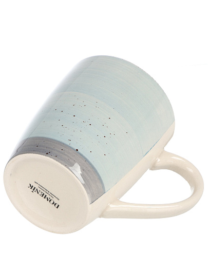 Кружка керамика, 360 мл, Mood, Domenik, DMD275, дымчато-голубая