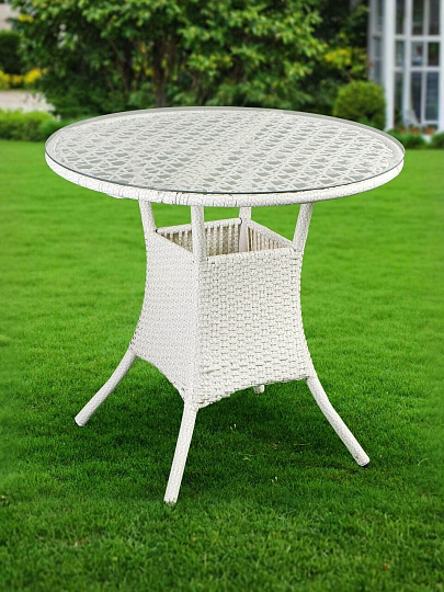 Мебель садовая Брауни, стол, 80х80х72 см, 2 кресла, 150 кг, C010013