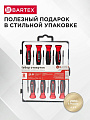 Набор отверток для точных работ, 8 предметов, Bartex, двухкомпонентный, CrV сталь, для мобильных телефонов, кейс - фото 6