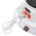 Фонарь кемпинговый, аккум, USB, зарядка от солнца, DJ011 - фото 4