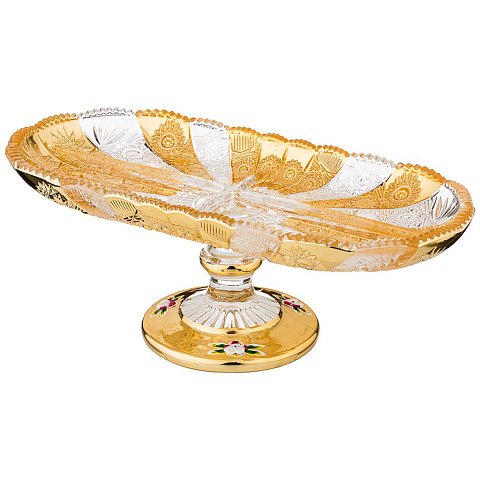 Менажница Lefard gold glass 30x14 см. высота: 11 см., 195-162