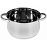 Набор посуды нержавеющая сталь, 6 предметов, 2.1, 2.9, 3.9 л, индукция, Webber, BE-614/6 - фото 3
