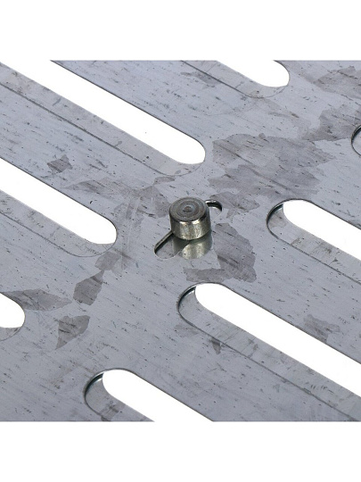 Решетка вентиляционная металл, регулируемая, 150х150 мм, некр, Event, 150х150ВРР