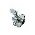 Кран для бытовых приборов, 1/2&amp;quot;х3/4&amp;quot;, ш-ш, латунь, угловой, AquaLink