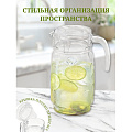 Кувшин стекло, 1.8 л, с крышкой, Y4-5536 - фото 5