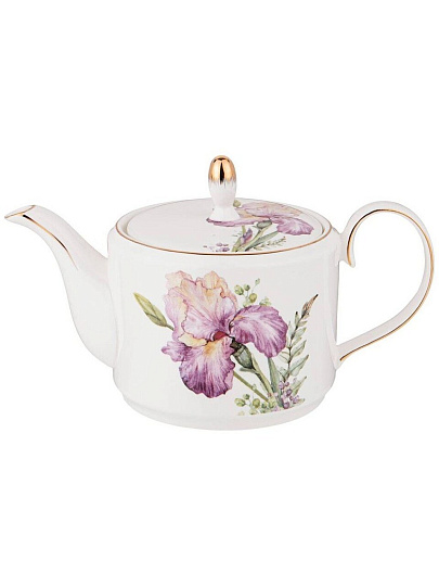 Чайник заварочный фарфор, 1 л, Lefard, Irises, 590-325
