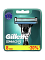 Сменные кассеты для бритв Gillette, Mach3, для мужчин, 8 шт