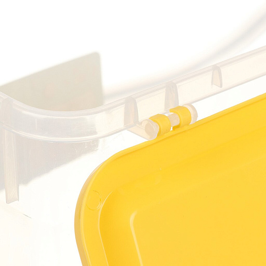 Контейнер пищевой пластик, 4.5 л, желтый, Spin&amp;Clean, Fun Summer, SC160110613