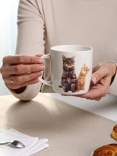 Кружка фарфор, 360 мл, Заботливая мама, МФК, MFK20473