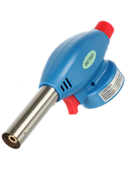 Горелка газовая 150х80х40 мм, пьезо, цанговый захват, Runis, 4-045