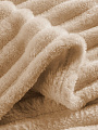 Плед евро, 200х220 см, 280 г/м2, микрофибра, 100%пэ, Silvano, Милан, темно-бежевый - фото 6