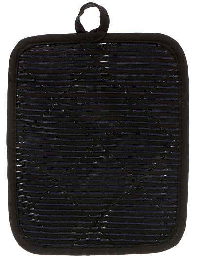 Прихватка 27х17.5 см, 100%пэ, черн, B180089