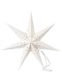 Елочное украшение Звезда, белое, 30 см, SYZWX-202287