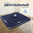 Матрас надувной Bestway, 203х183х22 см, 67004/030443BW, без насоса, флокированный, ортопедический, особопрочный, 300 кг - фото 10