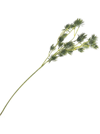 Цветок искусственный декоративный Ветвь, 80 см, зеленый, Y6-7190