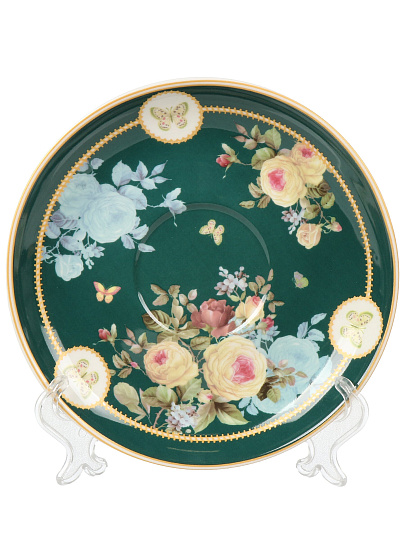 Чайная пара керамика, 2 предмета, на 1 персону, Розы, B060808