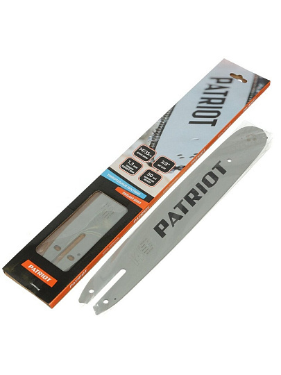 Шина Patriot, P140SPEA074, 14", длина шины 35 см, шаг цепи 3/8 дюйм, 1.3 мм, 50 звеньев , 867131474