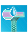Станок для бритья Gillette, Simply Venus, для женщин, 4 шт, одноразовые - фото 5