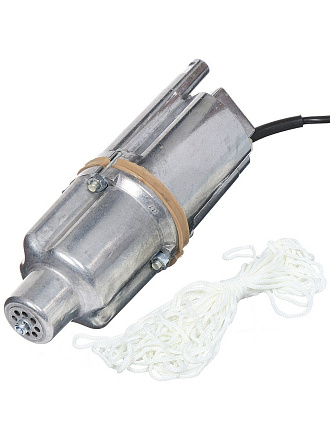 Насос вибрационный, Ручеек, нижний забор, 15 м, 225 Вт, глубина погружения 3 м, максимальный напор 60 м, 1.5 м³/ч, Ручеек-1М