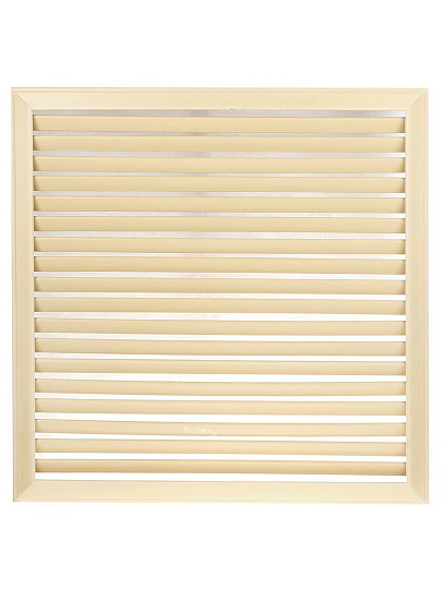 Экран для радиатора, ПВХ, 600х600 мм, слоновая кость, Viento