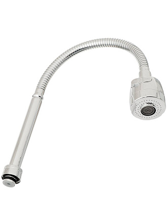 Излив смесителя для кухни, нержавеющая сталь, ИМП, гибкий излив, режим аэратора, индивидуальная упаковка, ComfortFactor, 77512-10