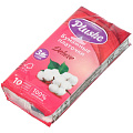 Бумажные платочки 3 слоя, 10 шт, Plushe, Deluxe, 5066
