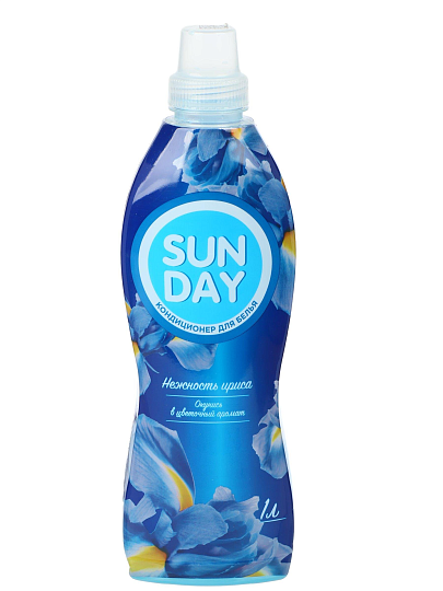 Кондиционер для белья Sunday, 1 л, Нежность Ириса