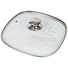 Крышка для посуды стекло, 28 см, Kukmara, металлический обод, кнопка нержавеющая сталь, с28-2т112 - фото 6