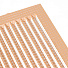 Решетка вентиляционная ABS пластик, 150х150 мм, с сеткой, бежевая, Event, 1515С - фото 3