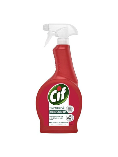 Чистящее средство универсальное, Cif, Ультра быстрый, спрей, 500 мл