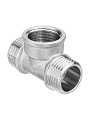 Тройник 3/4&amp;quot;, ш-г-ш, латунь, AquaLink