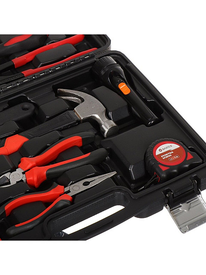 Набор слесарных инструментов Bartex, 6-гранный, металл, пластик, кейс, 15 предметов