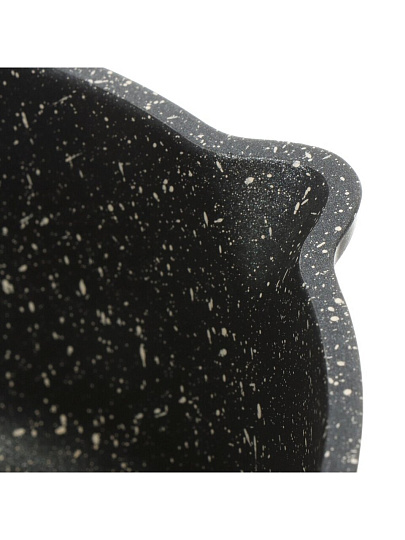 Ковш алюминий, антипригарное покрытие, 1.5 л, бакелитовая ручка, съемная ручка, Горница, Гранит, кш1812аг