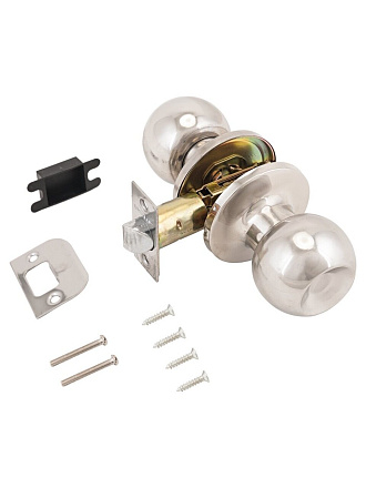 Защелка врезная, Стандарт, 607 PS CP, 9874, хром