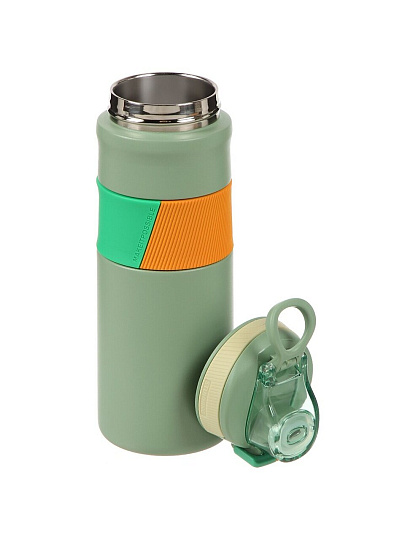 Термобутылка нержавеющая сталь, 0.5 л, зеленая, Y4-9292