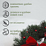 Елка новогодняя настольная, 65 см, ель, полиэтилен, заснеженная, с ягодами, SYSPS-0823127 - фото 8