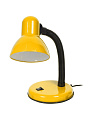 Светильник настольный E27, 60 Вт, черный, абажур желтый, Lofter, 203В-yel/270793