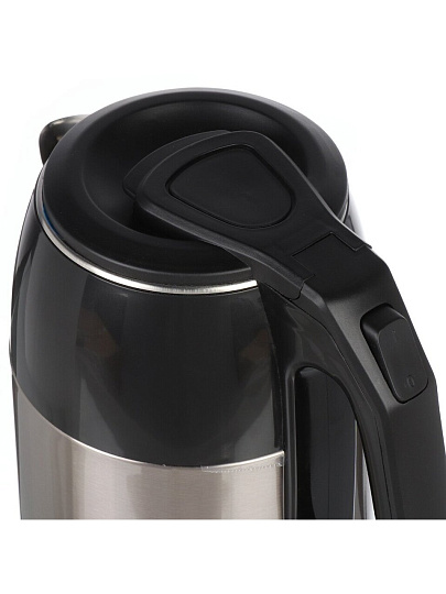 Чайник электрический Lofter, GMB-216, 2 л, 1500 Вт, скрытый нагревательный элемент, нержавеющая сталь